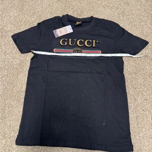 Gucci black Tee with Logo Accents